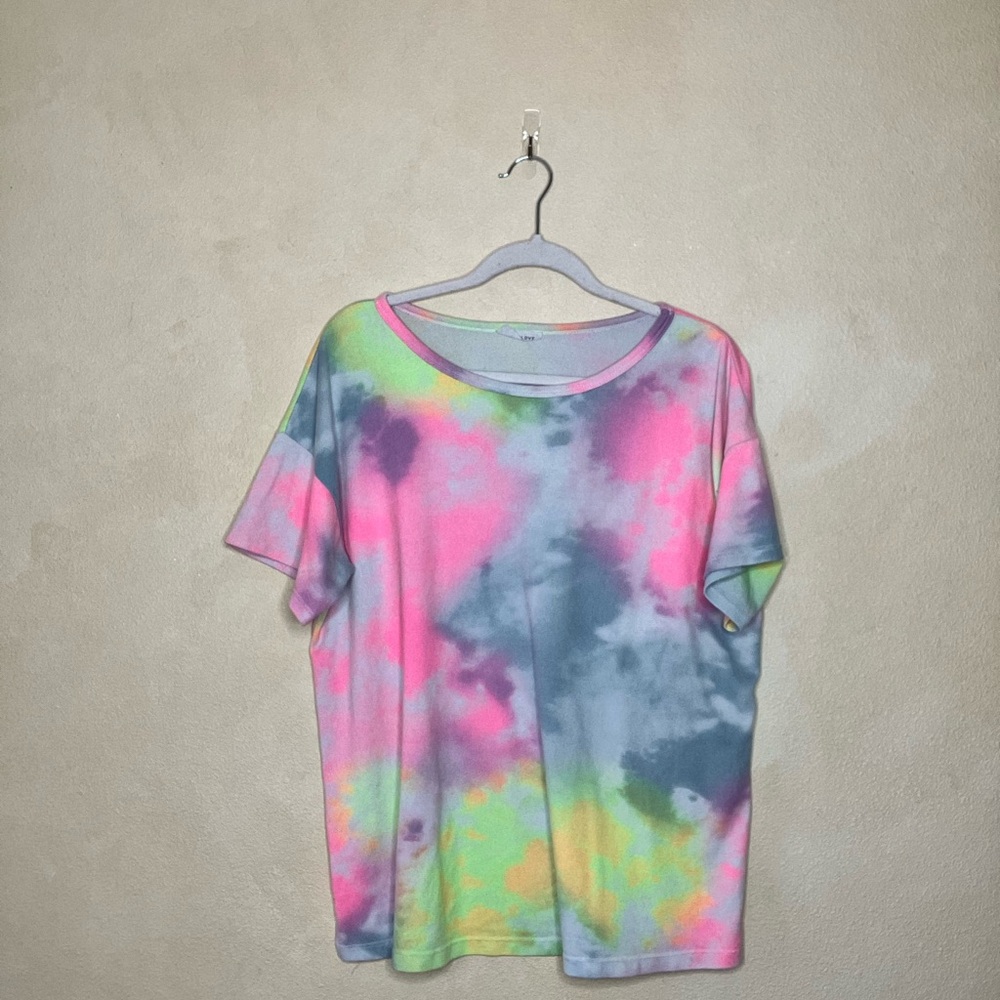 Multicolor Tie-Dye Women's Top
